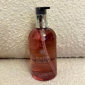 BRAND NEW Molton Brown London Delicious Rhubarb & Rose Fine Liquid Hand Wash